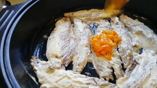 Вкуснее не бывает-скумбрия под овощами