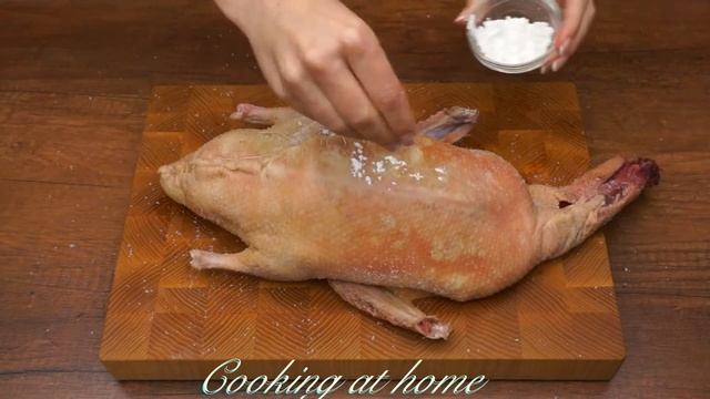 Утка с яблоками DUCK with Apples. надо только в два этапа запекать