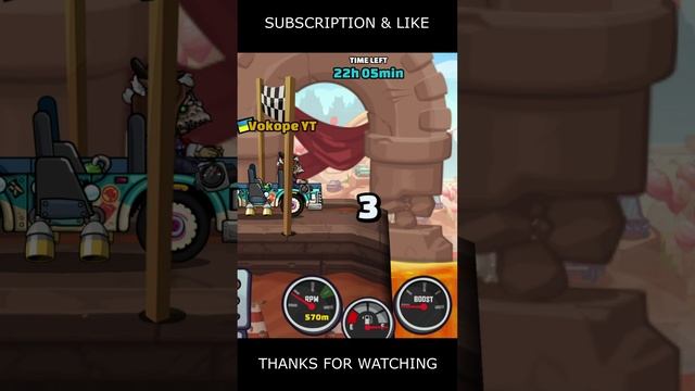 🎧 NEW Community Showcase 🎧 (Canyon Trials) - Hill Climb Racing 2 #shorts #hcr2
