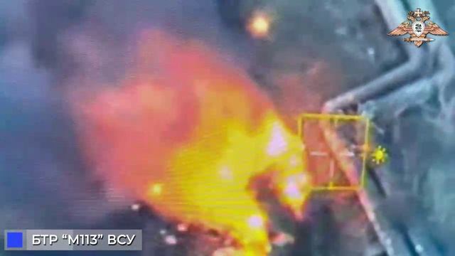 Бойцы 5 бригады уничтожили М-113 ВСУ   Бойцы 5 бригады, входящей в группировку войск, действующу...