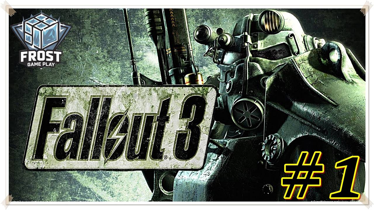 Fallout 3 ✯ 1 Стрим PC✯ Классика не умирает))