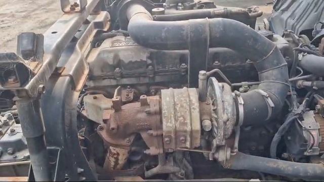 Запуск ДВС Nissan Diesel Condor 1999 MK252 FE6TA