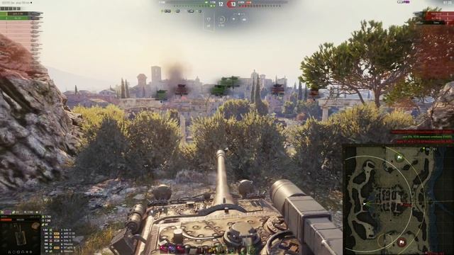 Мир танков. WOT. Бой на Jagdpanzer E 100. Взял 6 фрагов и 9.6К урона