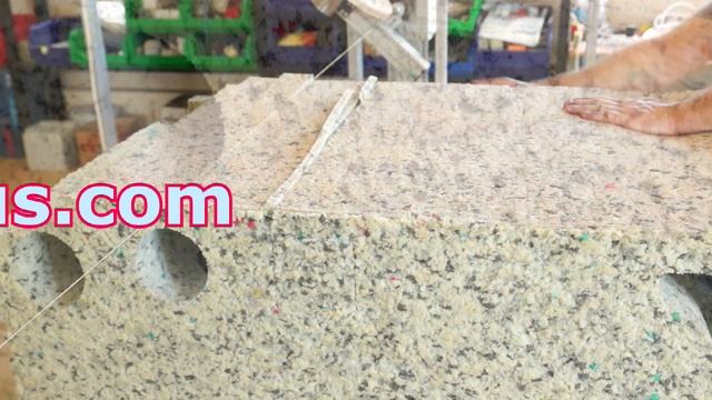 ЧПУ станок для резки вторичного поролона с плотностью до 200 кг\куб.