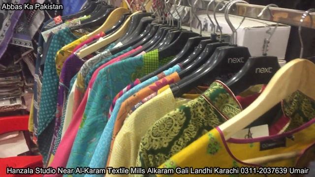 Wholesale Market In Karachi | Alkaram Gali Landhi Karachi | Hanzala Studio | @AbbasKaPakistan