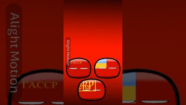 Красные и белые #countryballs