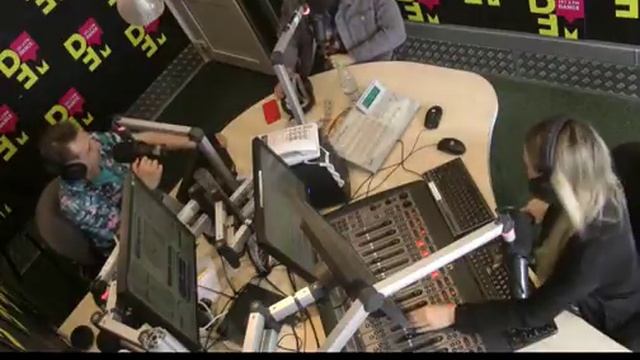 Егор Крид на радио DFM и Юлечка Паго