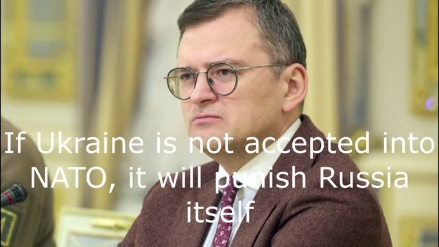 If Ukraine is not accepted into NATO, it will punish Russia itself