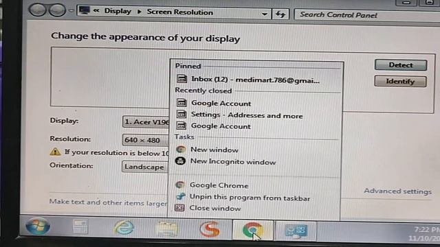Google Chrome Auto Resolution 640x480 Solve | #googleChrome