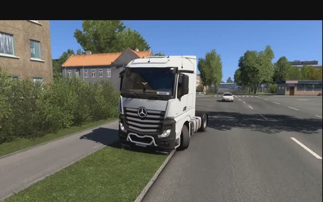 РАЗОГНАЛСЯ 120 КМ/Ч ПО ТРАССЕ + Euro Truck Simulator 2 + РУЛЬ