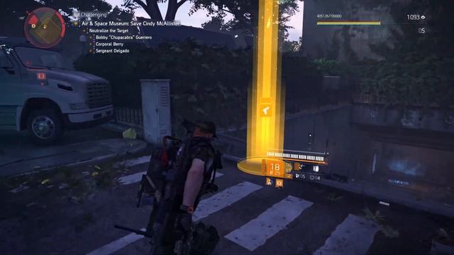 The Division 2: Puppeteers Part 1 Air & Space Museum Save Cindy McAllister PC Gameplay