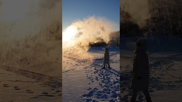 Волшебство зимы   #зима #зимняясказка #снег #прическинадлинныеволосы #прическа #hair #braids
