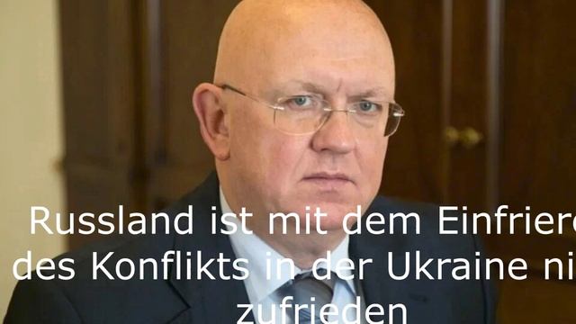 Russland ist mit dem Einfrieren des Konflikts in der Ukraine nicht zufrieden