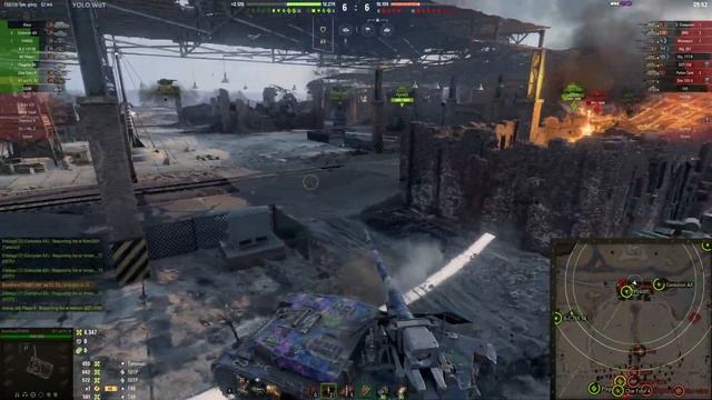 Мир танков. WOT. Бой на WT auf Pz IV . Взял 6 фрагов и 7.5К урона