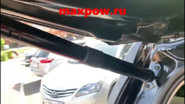 Электропривод багажника Toyota RAV4. Замена старых стоек на эконом-электроприводы.