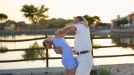Romantic sunset dance in nature by Janis Zoé Bachata Sensual Lady Style бачата лучшее