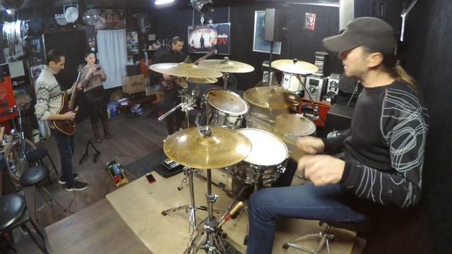 Ту-лу-ла - Чичерина Cover/Репетиция/Drum Cam))