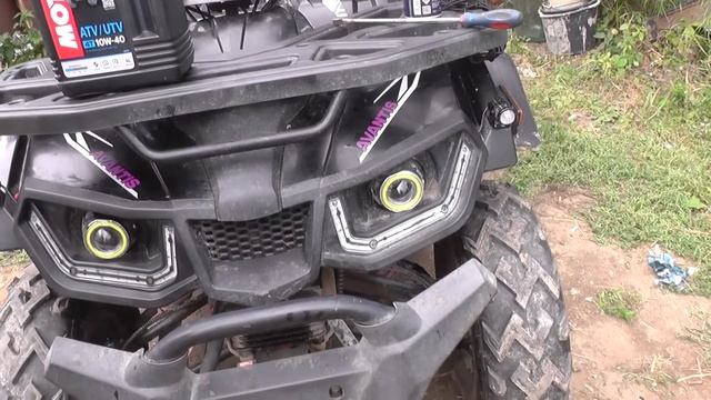 что будет с квадроциклом AVANTIS после 2000 км пробега.