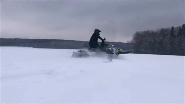 Зимняя снегоходная развлекуха  . Новосельцево Фокс Райдерз .