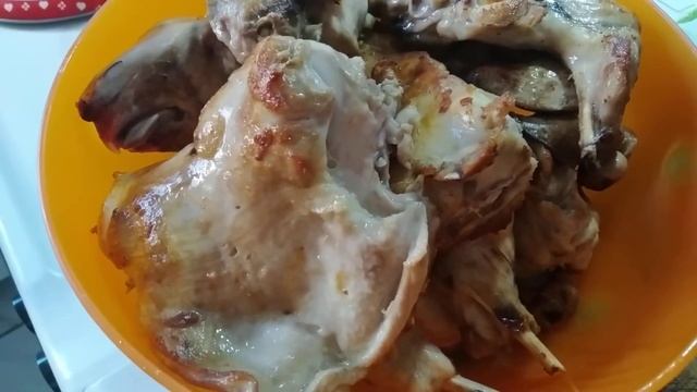 Кролик с лимоном по-гречески.