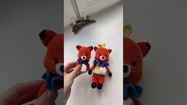 одна из первых работ #амигуруми #crochet #amigurumi #вязаниекрючком#ручнаяработаназаказ