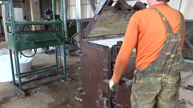 Линия для производства пенопласта в Республике Беларусь.