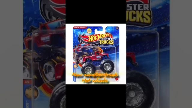 New hot wheels monster truck 2025