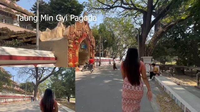 အမရပူရမြို့#ရွှေကူကြီးကျောင်းတိုက်#တောင်သမန်အင်း#ဦးပိန်တံတား#ShweGuuGyi#UBein#FocusLife#WalkingGir