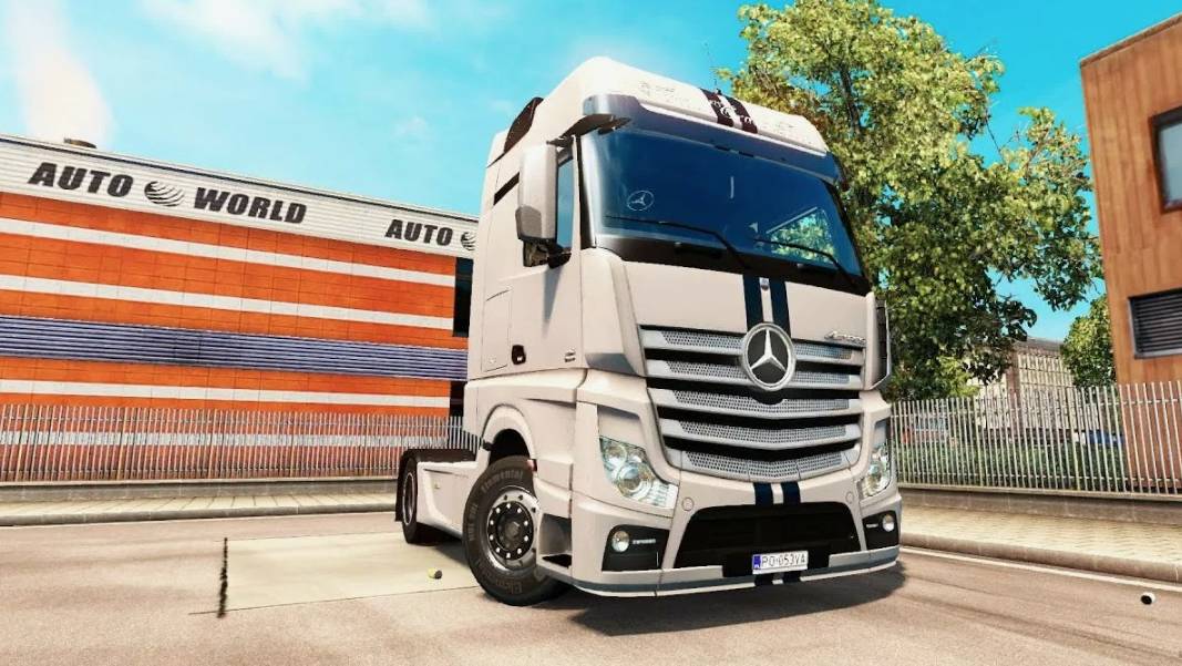 КУПИЛ МЕРСЕДЕС И ПОЕХАЛ В САНКТ-ПЕТЕРБУРГ+ Euro Truck Simulator 2 + РУЛЬ