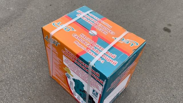 Поверхностный бытовой вихревой самовсасывающий электронасос насос LEO XKSm80-1