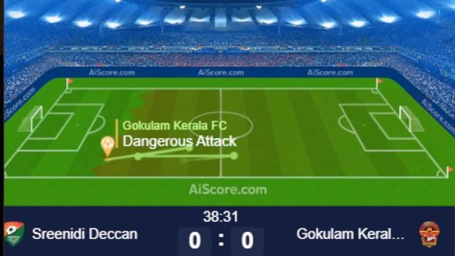 Sreenidhi Deccan VS Gokulam Kerala FC Live Match | Hero I-League