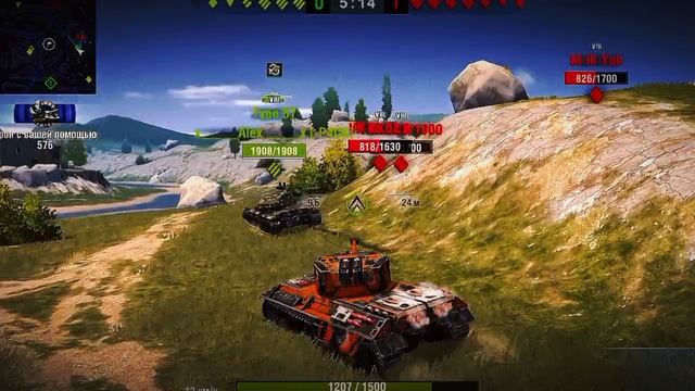 обзор на танки Титан и Ликан WOT BLITZ