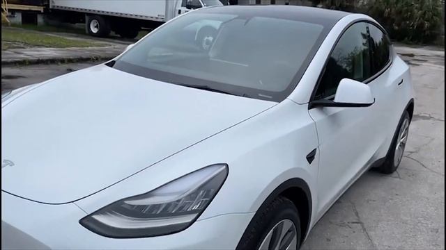 Получили Новую Теслу для Клиента .Заказ Новых Автомобилей Tesla Model Y 2021 года из США