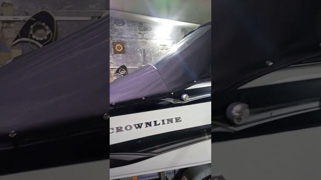 Ходовой и носовой тент катера Crownline 180