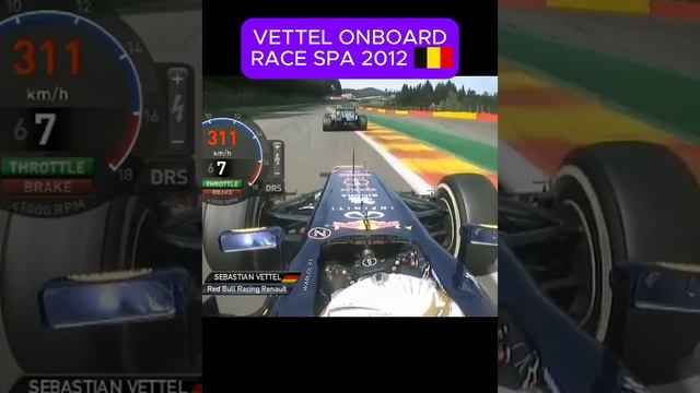 ГОНКА ФЕТТЕЛЯ SPA 2012 🇧🇪