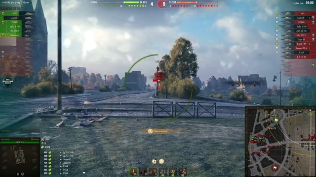 Мир танков. WOT. Бой на Manticore. 9 фрагов и 4.2К урона