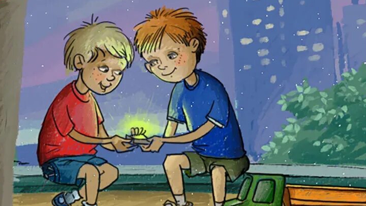 🤫Асмр читаю книгу Денискины рассказы🥱 "Он живой и светится"😴