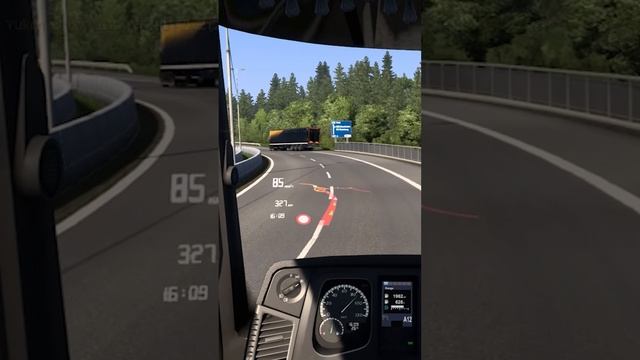 Скользкий прицеп в Euro Truck Simulator 2