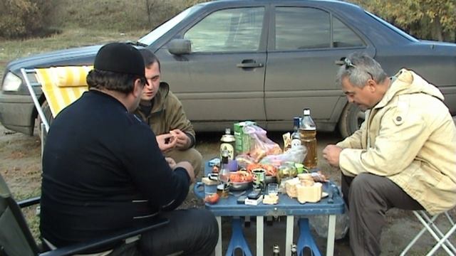Рыбалка на реке Омь . Варим раков .