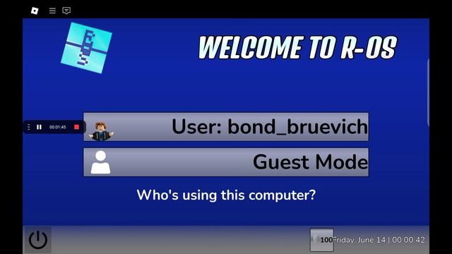 Играю в R-OS В роблоксе часть 2! ROBLOX A COMPUTER