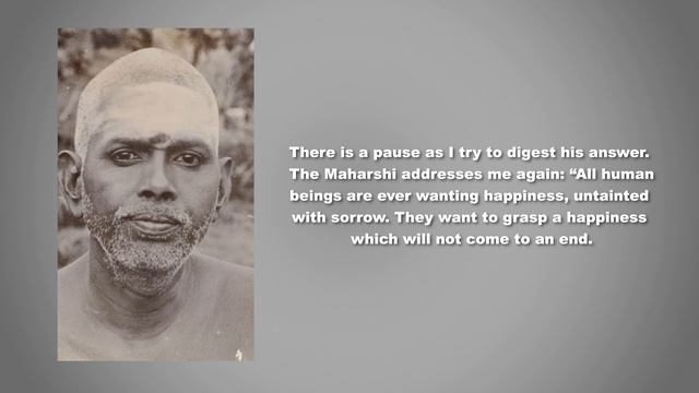 Paul Brunton's travels in India Part 2:   Ramana Maharshi