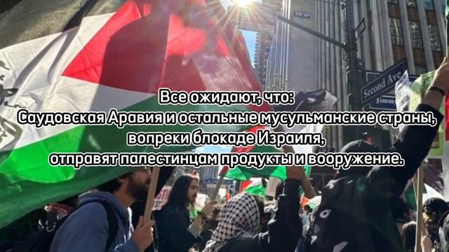 Помощь КСА Палестине