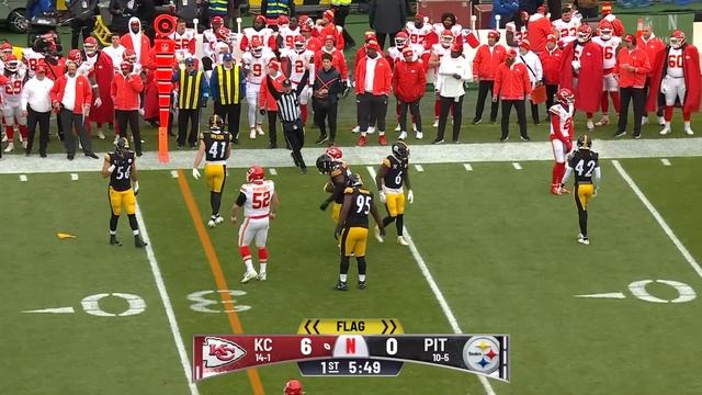 Death, taxes, & the Mahomes scramble shovel pass for a big gain