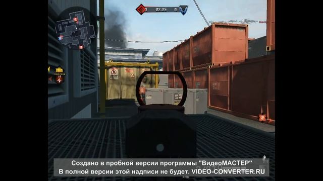 Warface (Ромбы против ежей) Карта Д17.  XM8 на штурма.