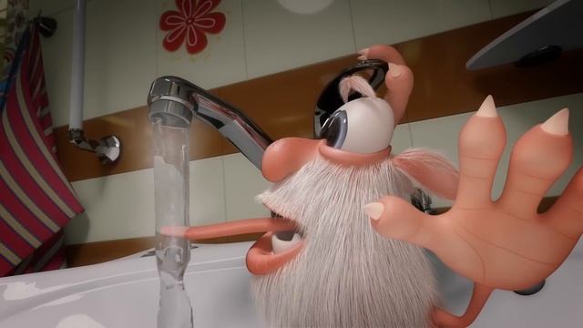 Буба  Ванная комната  2 серия  Мультфильмы для детей