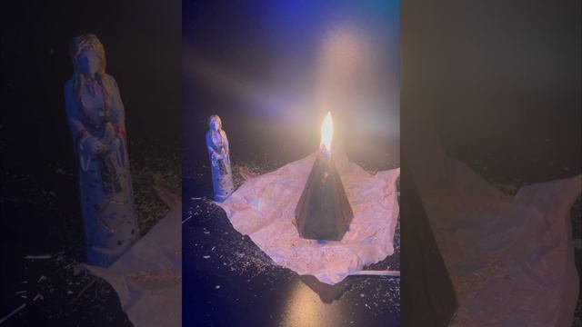 Ведьмина свеча 🕯️ Анахата от одиночества!