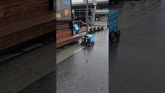 🤖Робот-доставщик с Яндекс.Лавки🛵