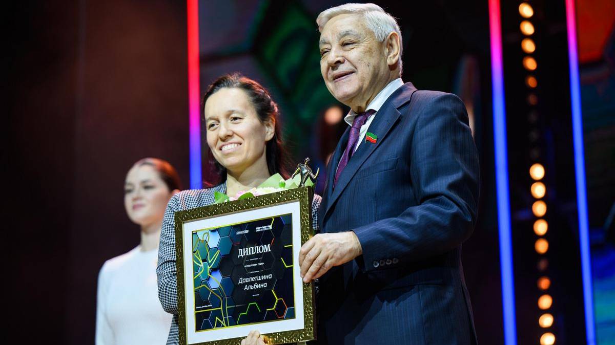 2024. Kazan. Albina Davletshina - The best deaf sportsman of the Republic of Tatarstan