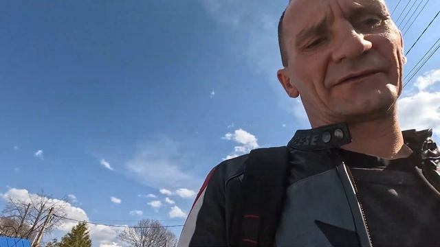 Один из дней Светлой Пасхи у байкера