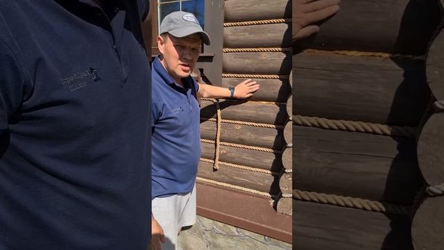 реставрация деревянных стен #отделка #сруб #дача